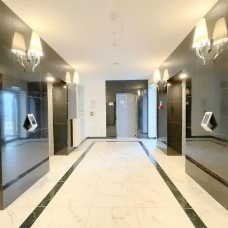 Hanza Tower Silver Jacuzzi Sauna Pool Appartamento Stettino